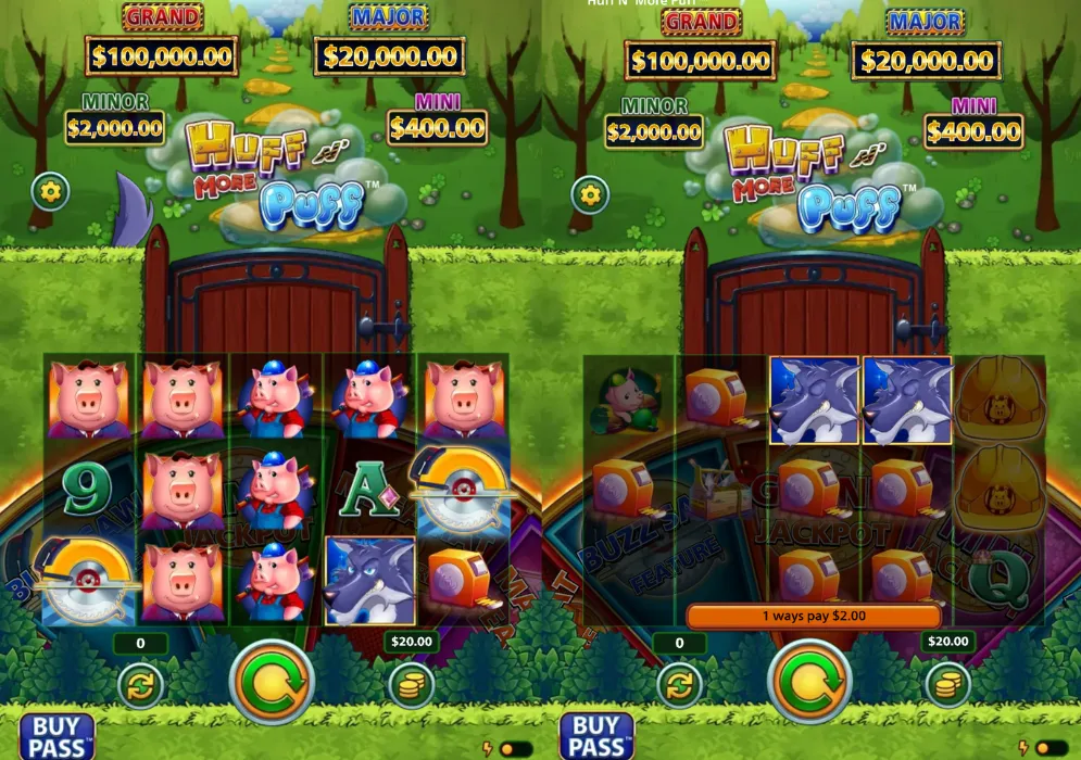 Huff N' More Puff App Slot